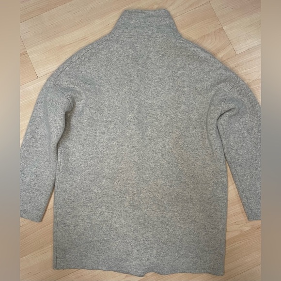 Madewell Women’s Knit Oversized Cardigan Sweater Button  Thick Gray Size Small - Picture 7 of 7